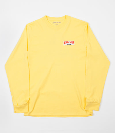 Fucking Awesome x Thrasher Trash Me Long Sleeve T-Shirt - Yellow