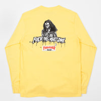 Fucking Awesome x Thrasher Trash Me Long Sleeve T-Shirt - Yellow thumbnail