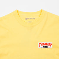 Fucking Awesome x Thrasher Trash Me Long Sleeve T-Shirt - Yellow thumbnail