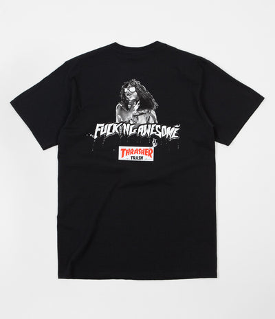 Fucking Awesome x Thrasher Trash Me T-Shirt - Black