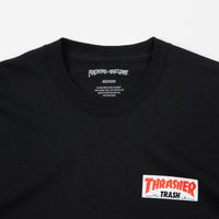 Fucking Awesome x Thrasher Trash Me T-Shirt - Black thumbnail