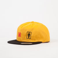 Girl OG Kodak 6 Panel Cap - Black / Gold thumbnail