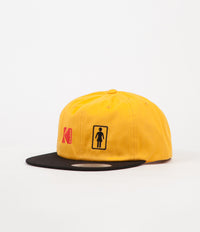 Girl OG Kodak 6 Panel Cap - Black / Gold