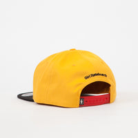 Girl OG Kodak 6 Panel Cap - Black / Gold thumbnail