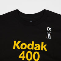 Girl x Kodak Gold 400 Long Sleeve T-Shirt - Black thumbnail