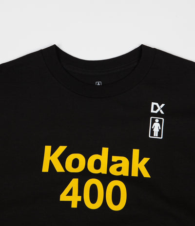 Girl x Kodak Gold 400 Long Sleeve T-Shirt - Black