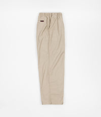 Gramicci Back Satin Wide Pants - Beige | Flatspot