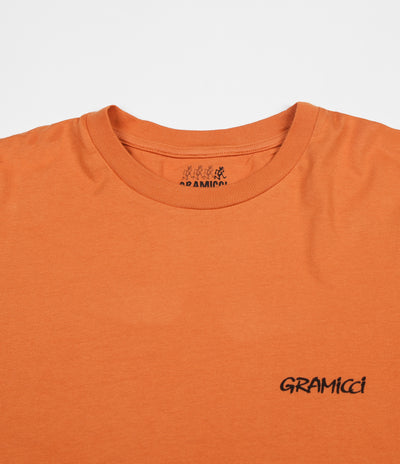 Gramicci Japan Sleeve Print Long Sleeve T-Shirt - Maple