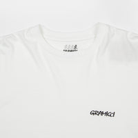 Gramicci Japan Sleeve Print Long Sleeve T-Shirt - White thumbnail