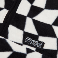 Gramicci Mock Neck Fleece - Black Check thumbnail