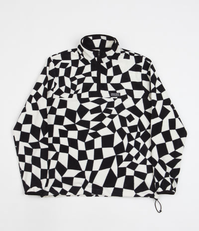 Gramicci Mock Neck Fleece - Black Check