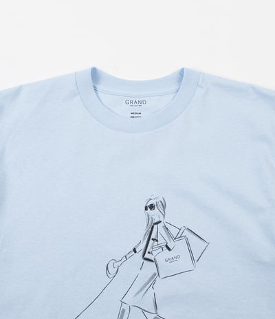 Grand Collection 5th Avenue T-Shirt - Sky Blue