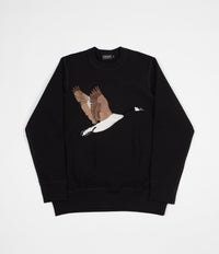 Grand Collection Goose Souvenir Crewneck Sweatshirt - Black