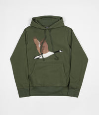 Grand Collection Goose Souvenir Hoodie - Olive