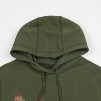 Grand Collection Goose Souvenir Hoodie - Olive thumbnail