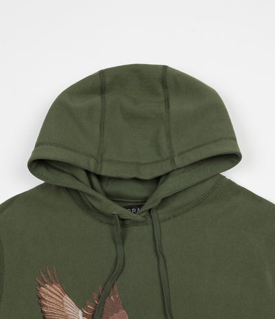 Grand Collection Goose Souvenir Hoodie - Olive