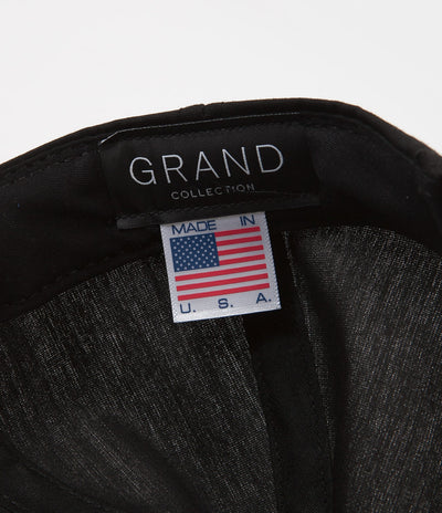 Grand Collection Grand Script Cap - Black / Black