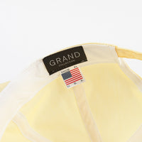 Grand Collection Grand Script Cap - Light Yellow thumbnail