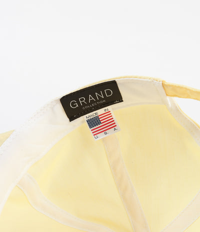 Grand Collection Grand Script Cap - Light Yellow