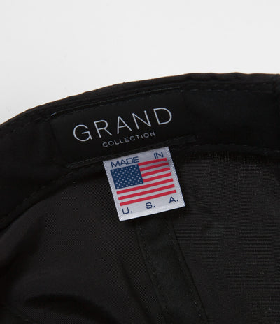 Grand Collection Nylon G Script Cap - Black