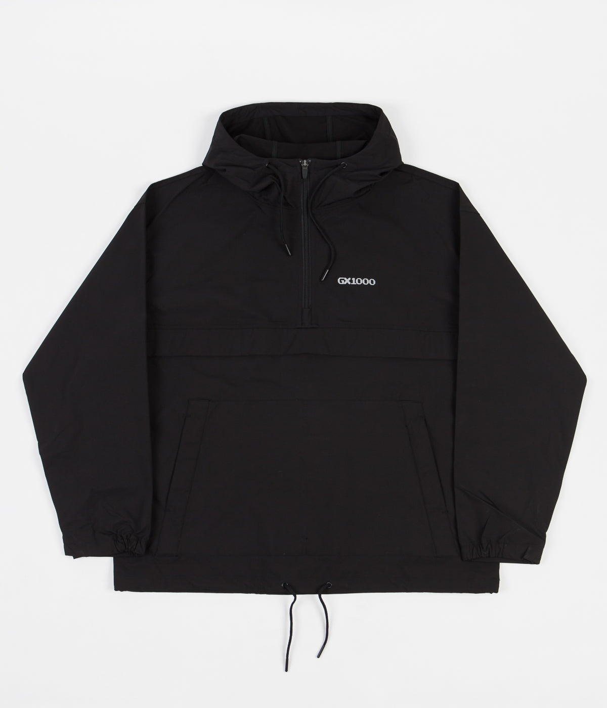 GX1000 Anorak Jacket - Black | Flatspot