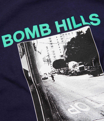 GX1000 Bomb Hills Not Countries T-Shirt - Navy