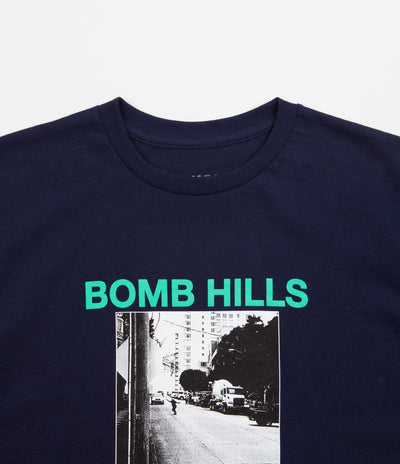 GX1000 Bomb Hills Not Countries T-Shirt - Navy