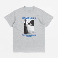 GX1000 Bomb Hills Not Countries T-Shirt - Sports Grey thumbnail