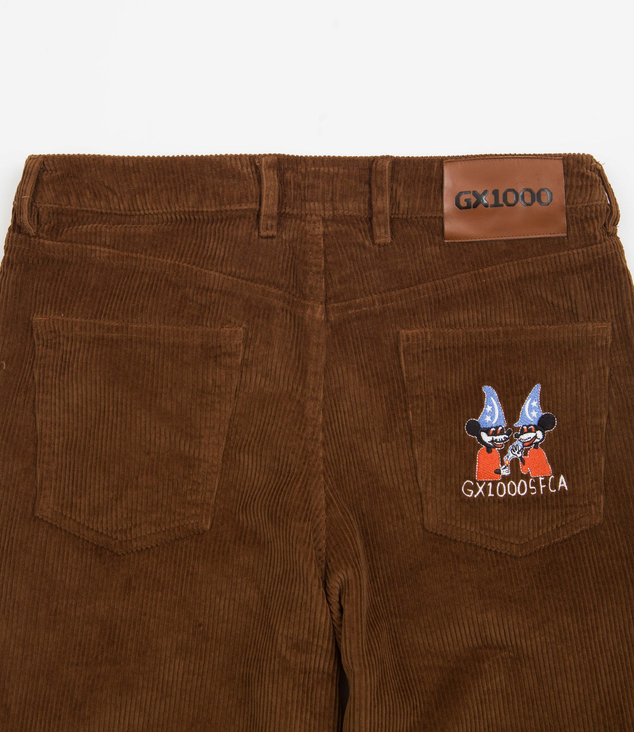 GX1000 Dimethyltryptamine Baggy Cord Pants - Tobacco | Flatspot