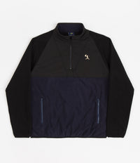 Helas Baller Quarter Zip Sweatshirt - Navy / Black