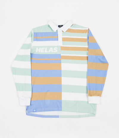 Helas Bando Long Sleeve Polo Shirt - Beige