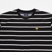 Helas Classic Striped T-Shirt - Black thumbnail