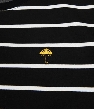 Helas Classic Striped T-Shirt - Black