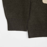 Helas Deco Crewneck Sweatshirt - Dark Grey thumbnail