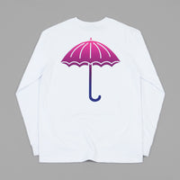 Helas Degrade Long Sleeve T-Shirt - White thumbnail