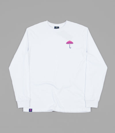 Helas Degrade Long Sleeve T-Shirt - White