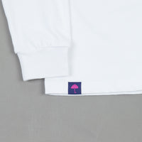 Helas Degrade Long Sleeve T-Shirt - White thumbnail