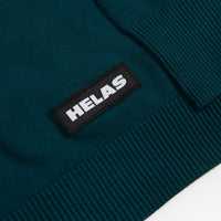 Helas Himalaya Knitted Sweatshirt - Navy / Green thumbnail