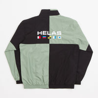 Helas Nautique Tracksuit Jacket - Black / Light Khaki thumbnail