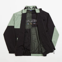 Helas Nautique Tracksuit Jacket - Black / Light Khaki thumbnail