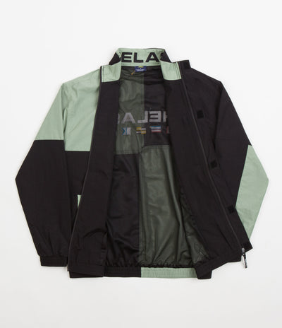 Helas Nautique Tracksuit Jacket - Black / Light Khaki