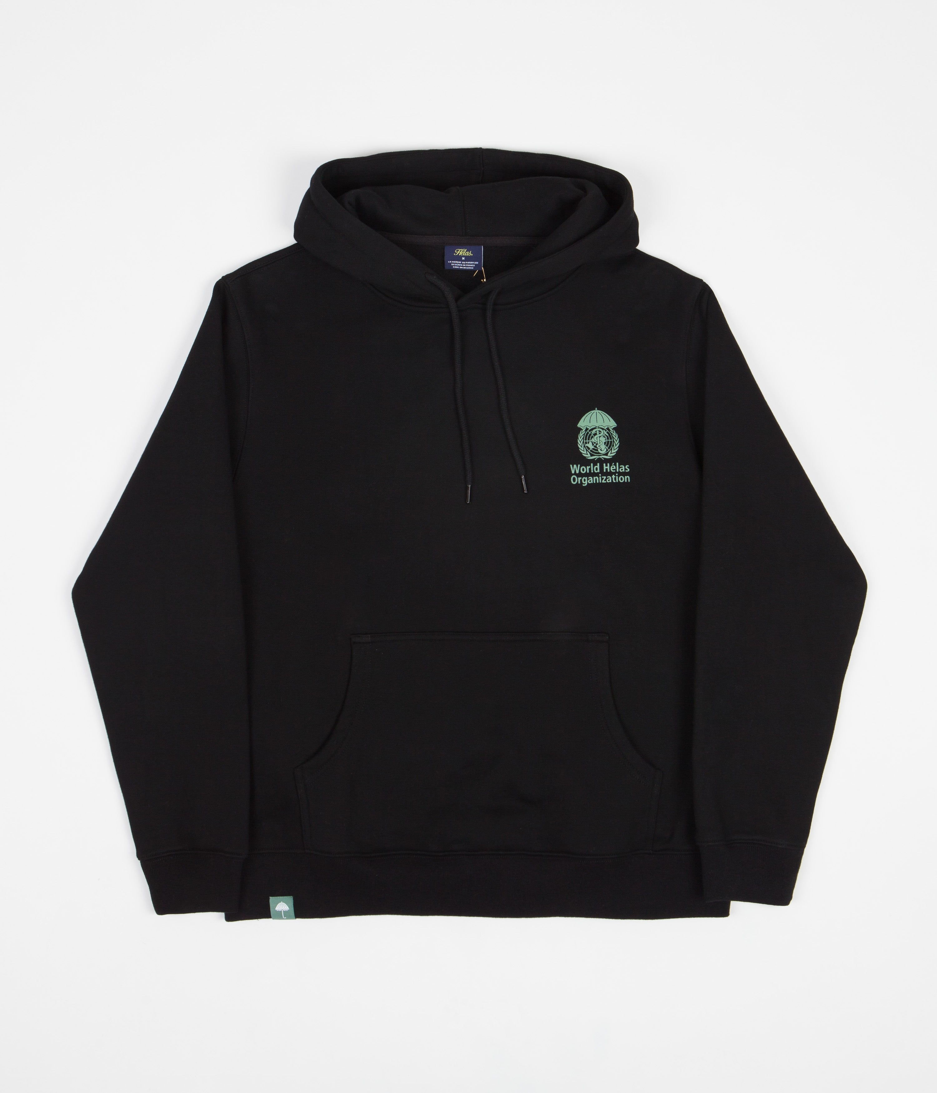 Helas Orga Hoodie - Black | Flatspot