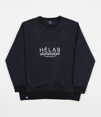 Helas Paris Sportif Crewneck - Navy