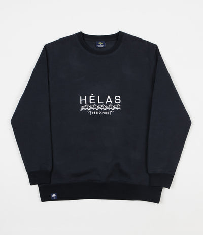 Helas Paris Sportif Crewneck - Navy