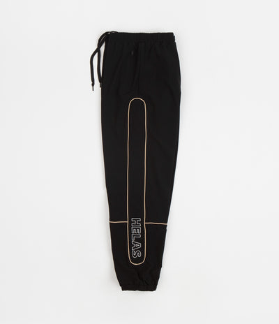 Lined Nylon Pants - Black, mnml