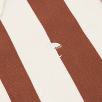 Helas Ray Long Sleeve Polo Shirt - Beige / Brown thumbnail