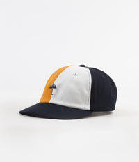 Helas Regalia Cap - Navy / White / Brown