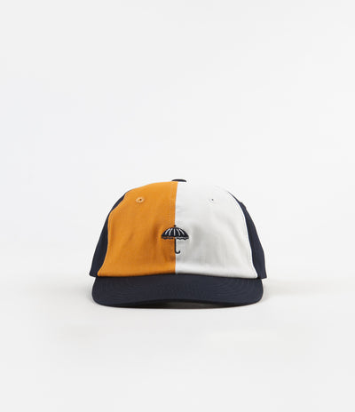 Helas Regalia Cap - Navy / White / Brown