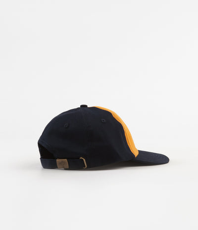 Helas Regalia Cap - Navy / White / Brown