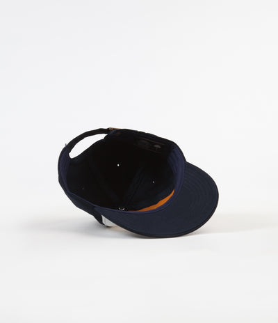 Helas Regalia Cap - Navy / White / Brown